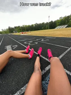Track hurts 😥