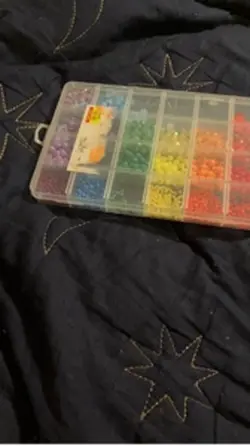 Purple confetti 