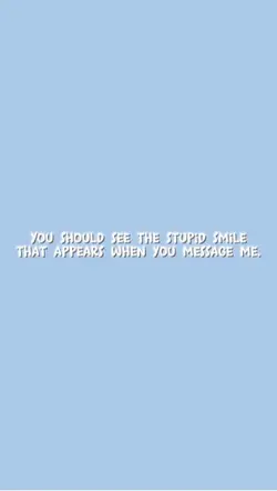 See my smile….