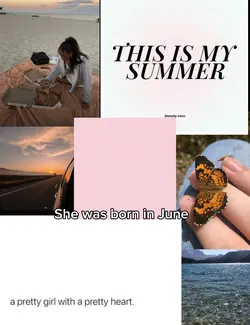 She was born in June