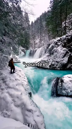 Beautiful snow