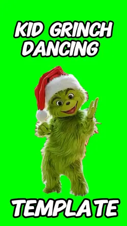 Kid grinch dancing