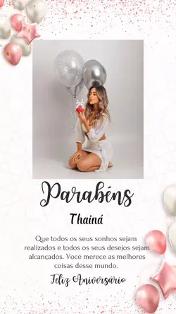 feliz aniversário