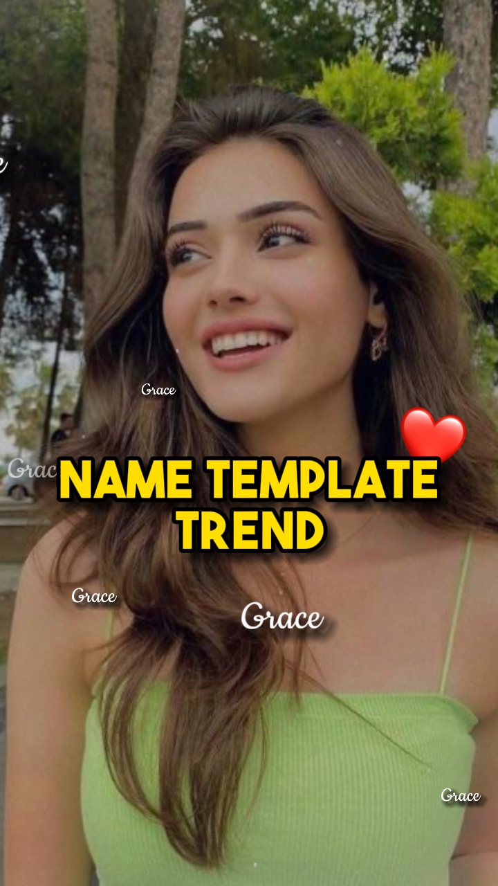 name edit text template different text - Pippit