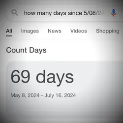69 days 😏 