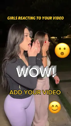 Girl reaction to you