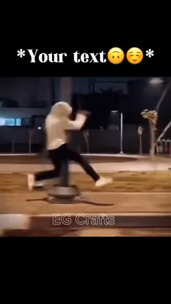 Running into a pole!