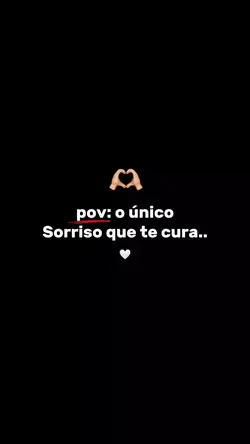 minha cura...