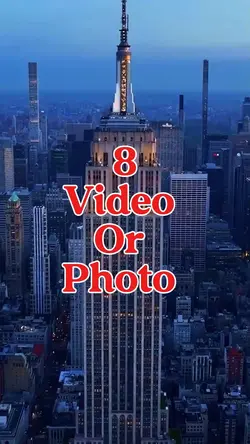 8 video or photo