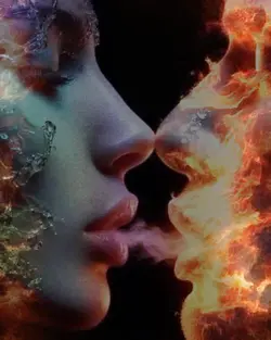 Heavens on fire