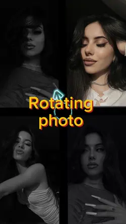 Rotating photo