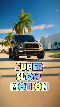 Super slow motion 