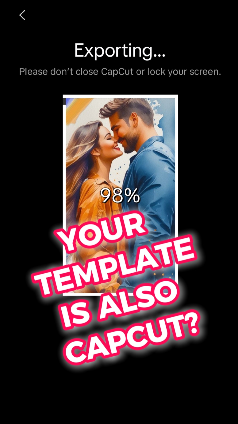 capcut template cover