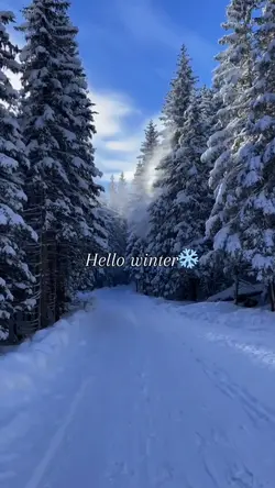 Hello winter