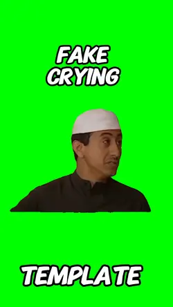 Fake crying meme 