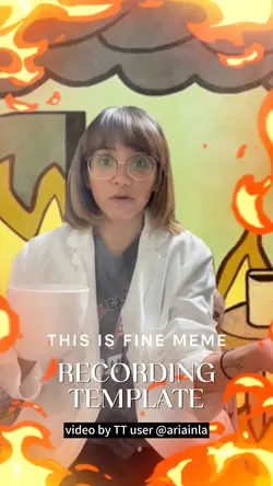 this is fine meme