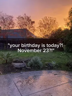 happy bday to me! 🤩