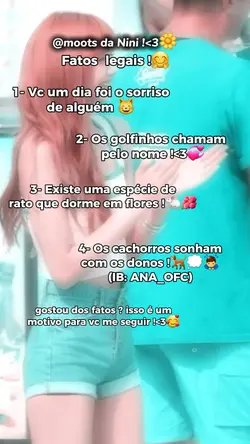 #FATOS LEGAIS !