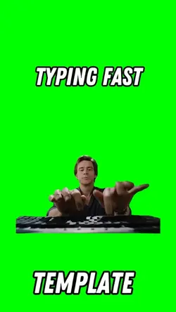 Typing fast