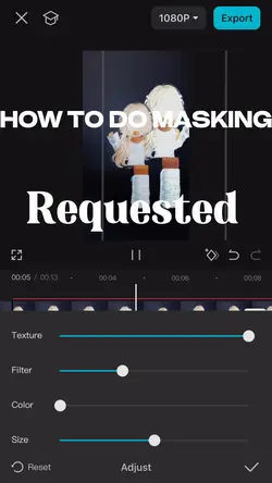 How to do masking