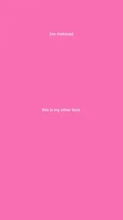 my face!