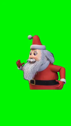 Running Santa