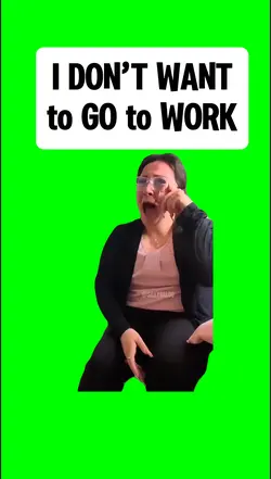 I DON’T WANNA WOR