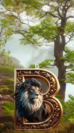 Lion-Letter-B