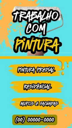 Trabalho com pintura