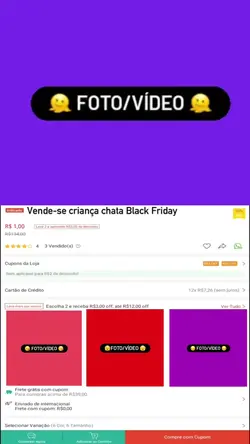vende-se criança 