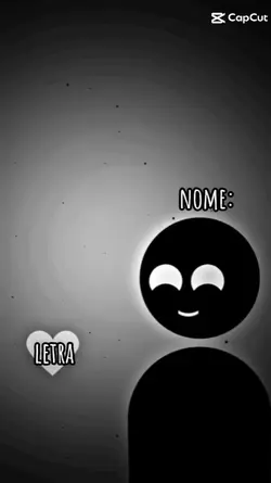 Letra e nome