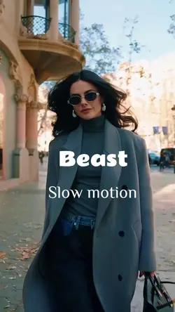 Beast slow motion 