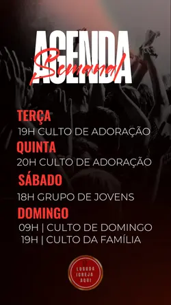 Agenda semanal 