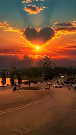Romantic night sky