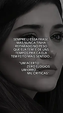 Um erro, mil crítica