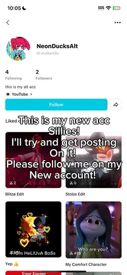 my new account 