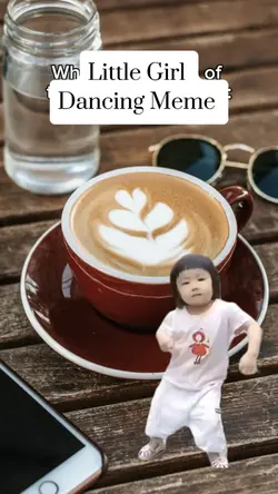 Little girl dancing