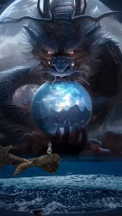 dragão em ação 