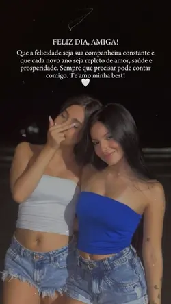 Feliz dia, amigaa