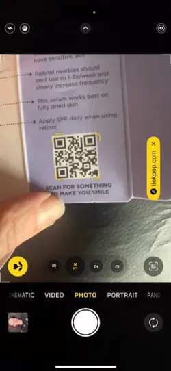 QR Code Sneak Peek