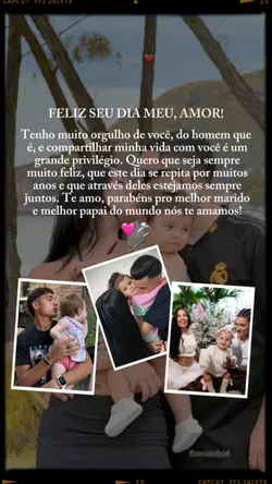 Parabéns marido