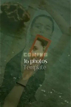 • 16 Photos Template