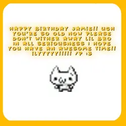 BIRTHDAY GIFT!!