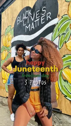Juneteenth cutout