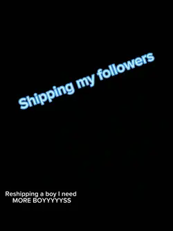 Shipping my follower