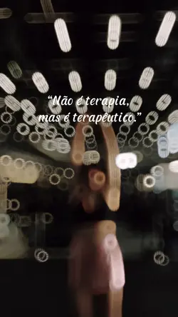 Não é terapia