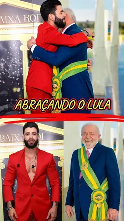 Abraçando o Lula