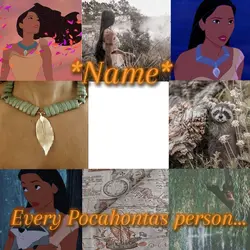 Ariel and Pocahontus