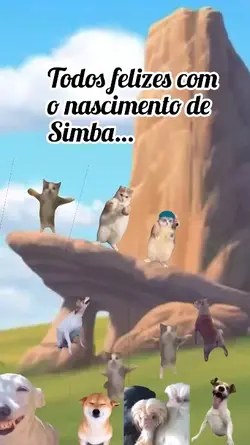 rei leão diferente k