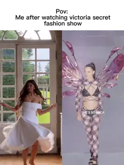 POV: fashion show 